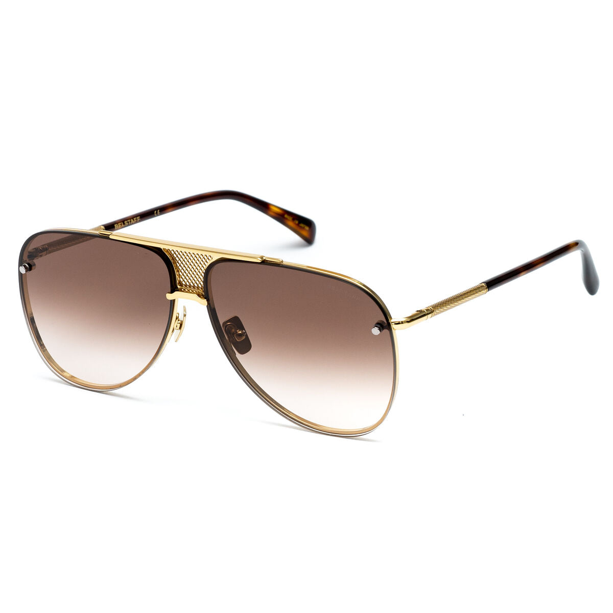 Goldene Sonnenbrille